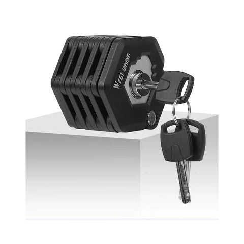 Elektryczna blokada antykradzieżowa roweru składana blokada łańcucha antykradzieżowa przenośne nożyce antyhydrauliczne