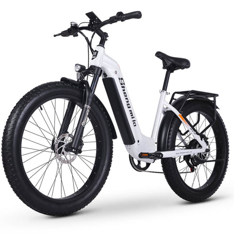 Shengmilo MX06 Step Through E-bike Peak Silnik Bafang 1000 W 17,5 AH Akumulator SAMSUNG