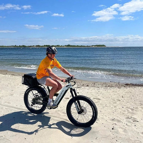 Shengmilo MX06 let us ride in the beach